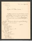 k.k. naturhistorisches Hofmuseum, Intendanzakten 1885-1896 (Hauer), Aktenzahl Z.557/1889, Seite 1